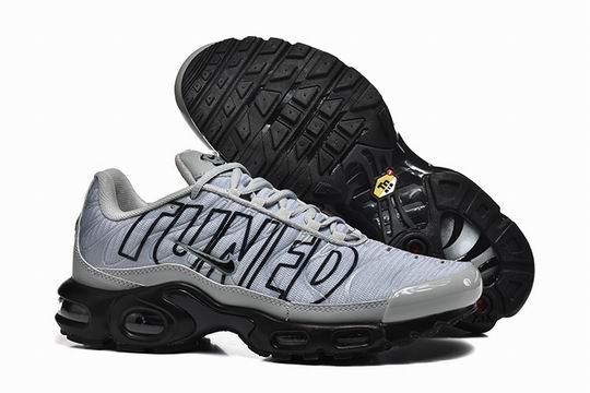 (image for) Nike Air Max Plus Grey Black TUNED Men's TN Shoes-141